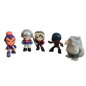 SET OF 5 Funko Mystery Minis DC Comics  Harley Quinn Suicide Squad 3 Inch